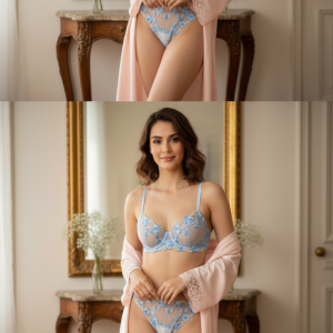 Set lenceria bb bordado